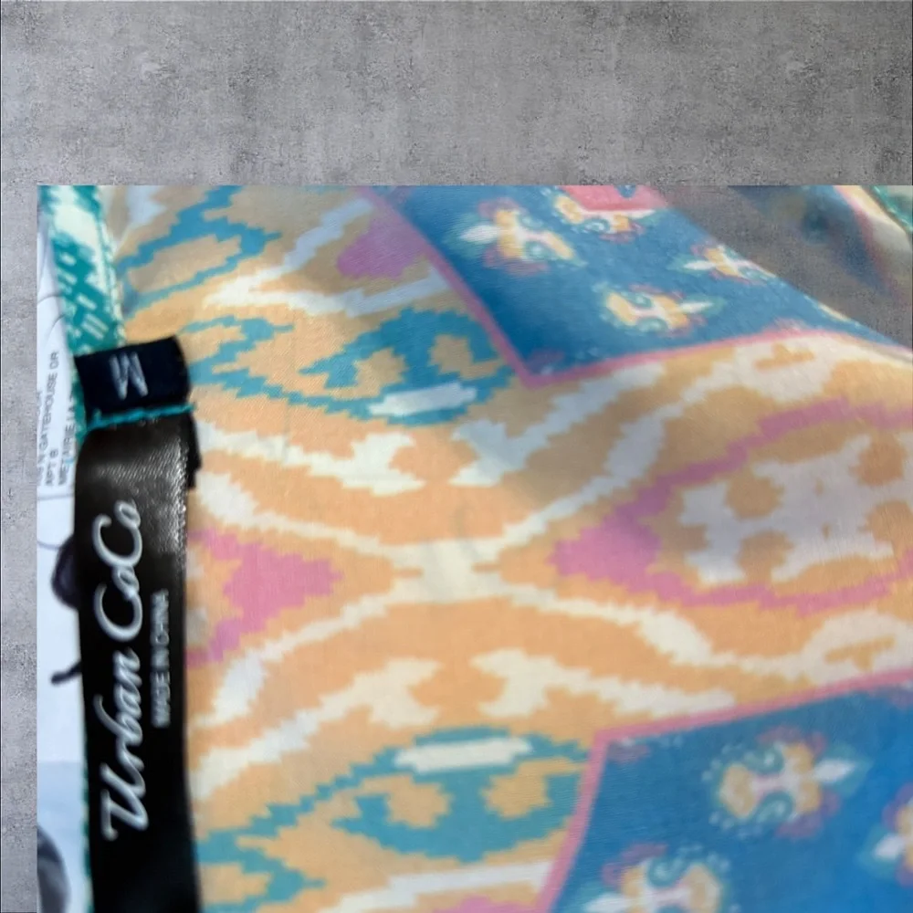 Colorful Geometric Pattern Tunic Dress - Picture 5 of 5